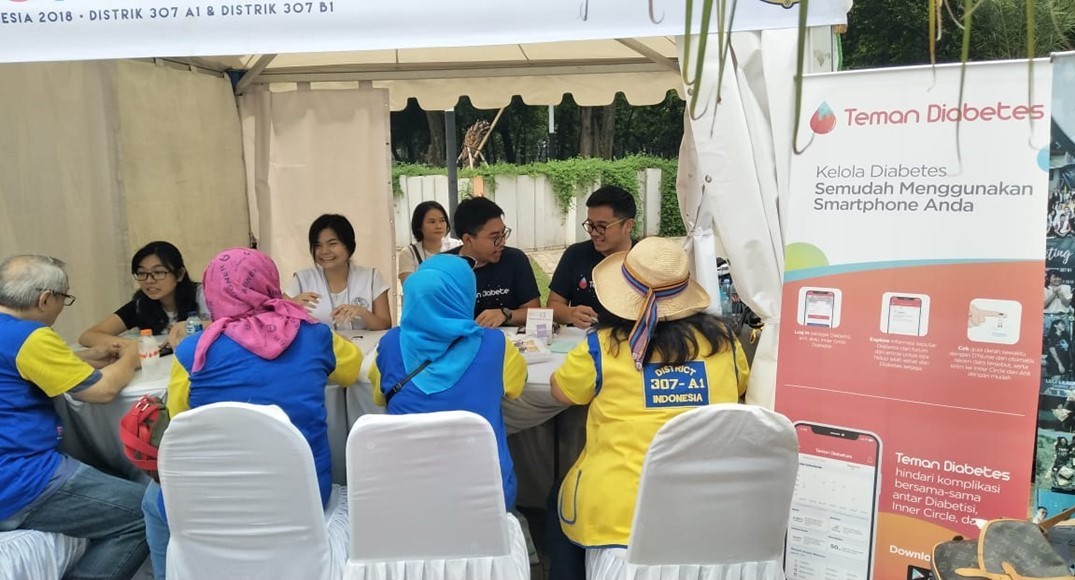 Teman Diabetes Tampilkan Edukasi Diabetes di Berbagai Event